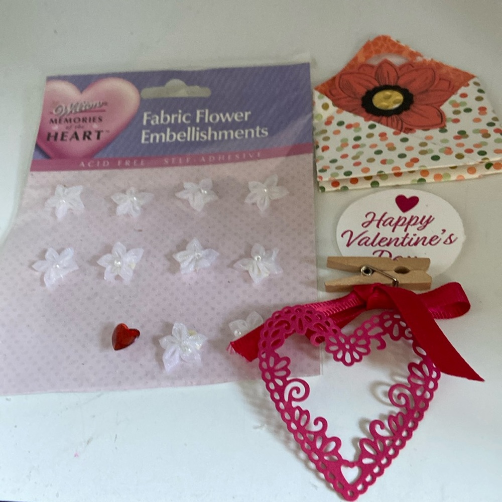 Scrapbook decorations to make pages interesting